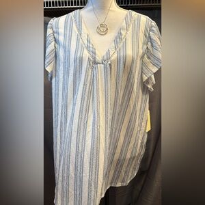 Flower & Feather top